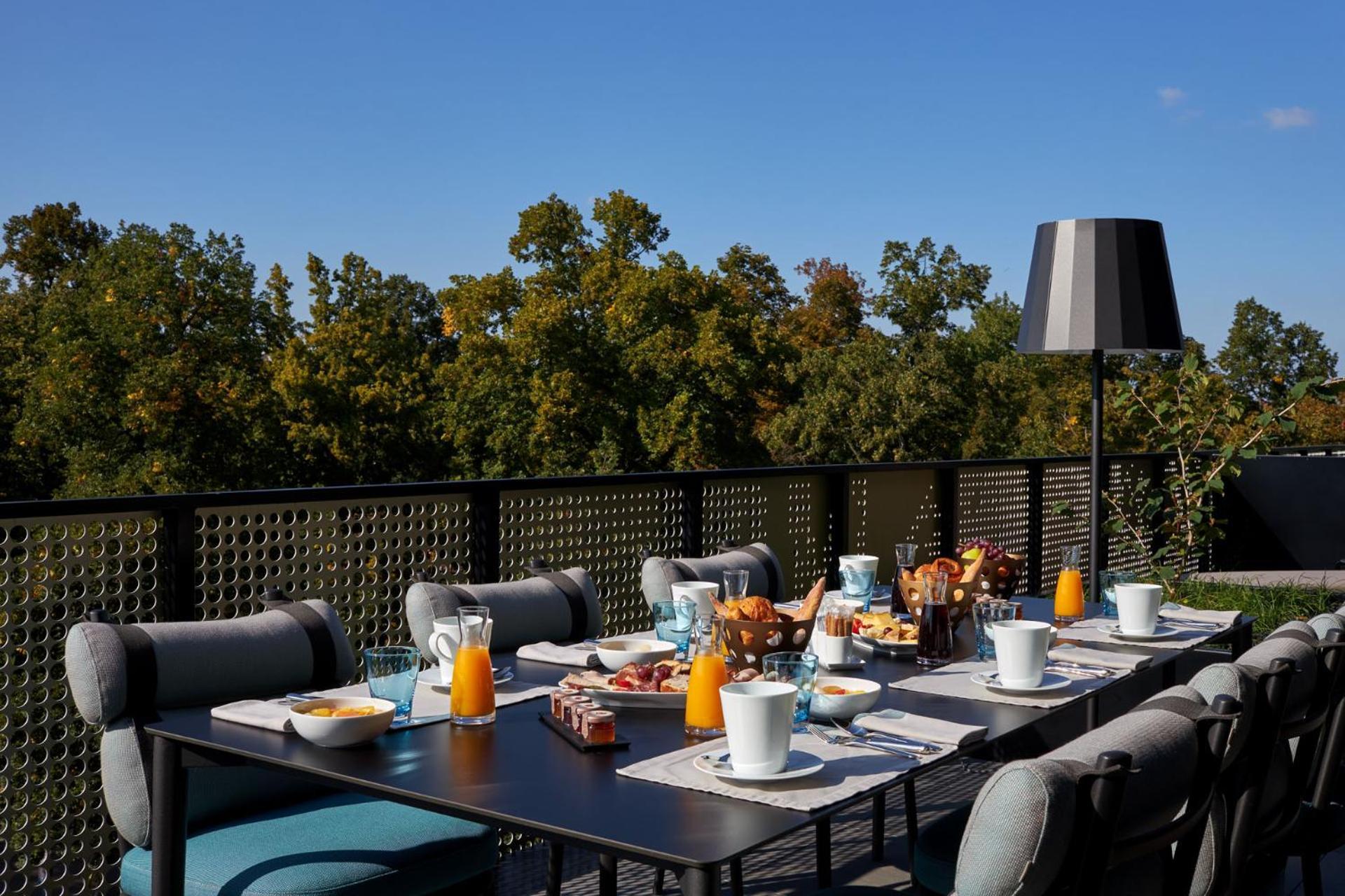 L'Esquisse Hotel & Spa Colmar - Mgallery Collection Eksteriør bilde The Terrace at the Hotel